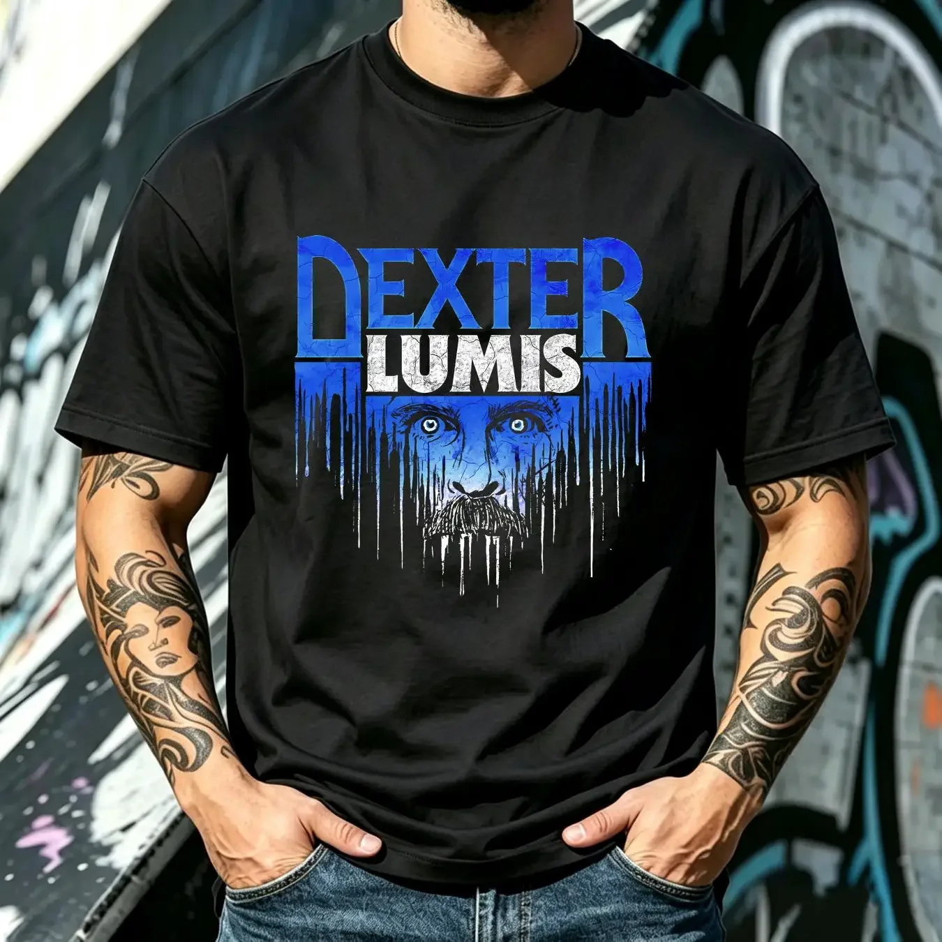 washed T Shirt Dexter Lumis Cotton For Men Size S 4Xl V1311 long or short sleeves vintage Washed Breathable streetwear