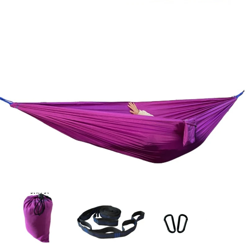 Hammock Outdoor Swing Double Single Anti-rollover Outdoor Sleeping