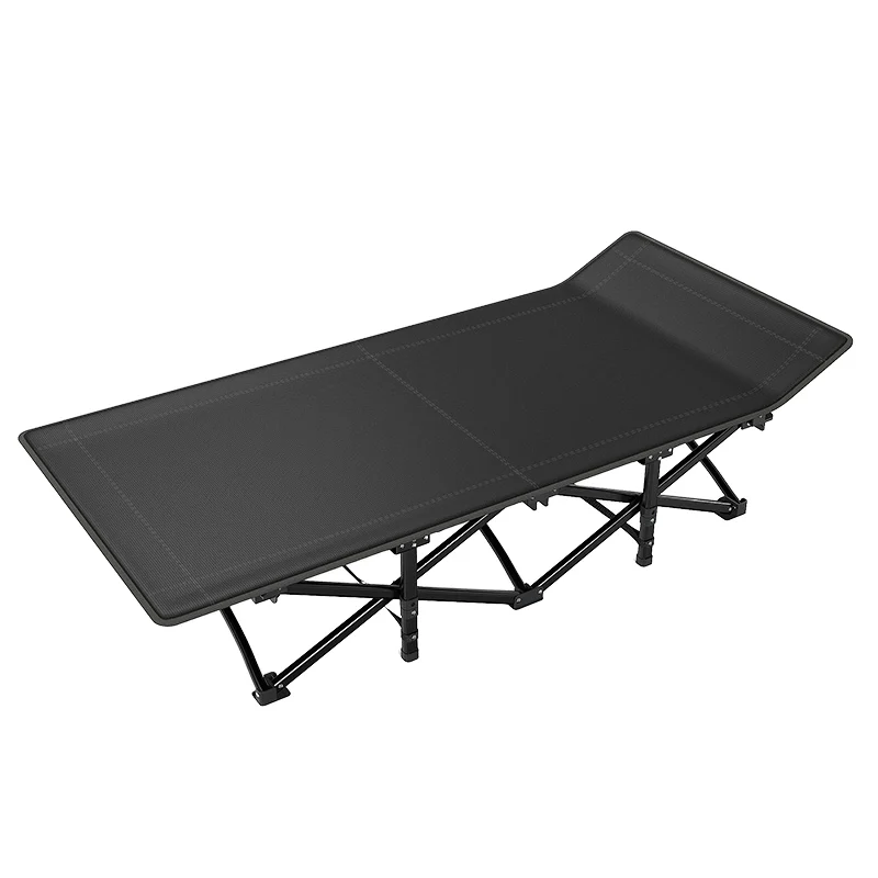 28In Folding Camping Cot for Adult, Portable Sleeping Cot with Mattress, Outdoor Heavy Duty Cot Bed for Camp with Carry Bag
