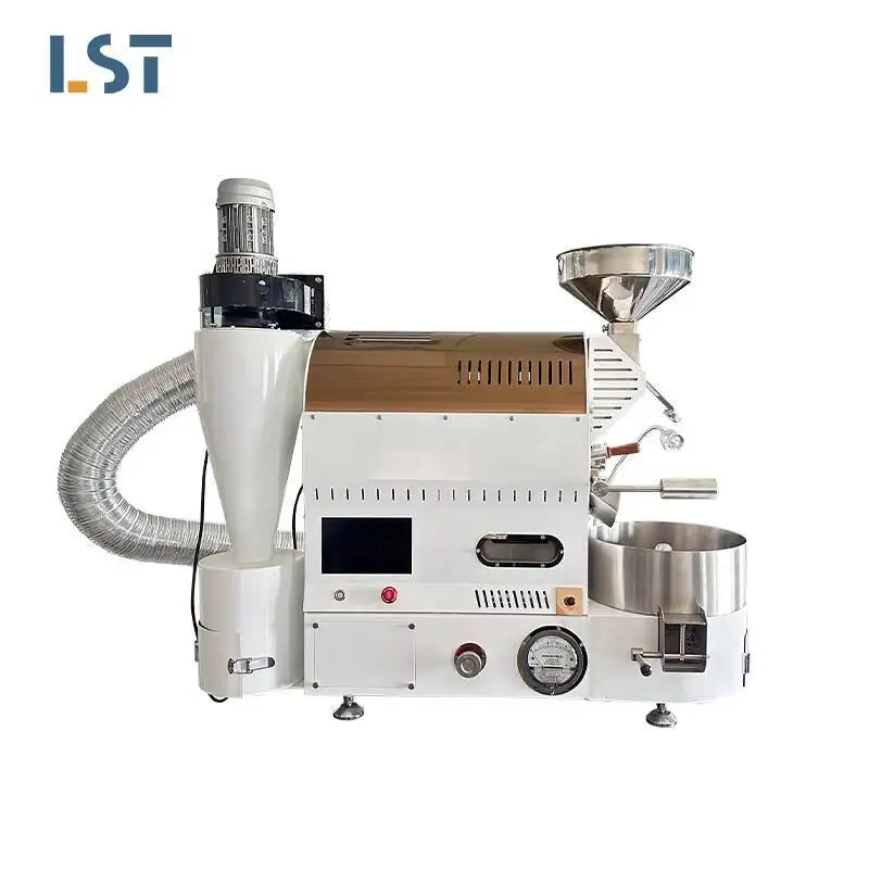 Torréfacteur électrique fabriqué en chine, 1Kg, 2kg, 5kg, séchage et torréfacteur de café Commercial à bon prix