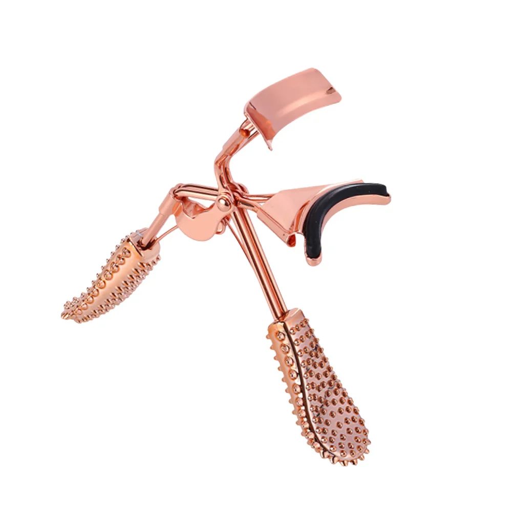 

Eyelash Curler Mini Lightweight Anti-Skid Grip Long-Lasting Material Safe No Damage to Natural Lashes Styling