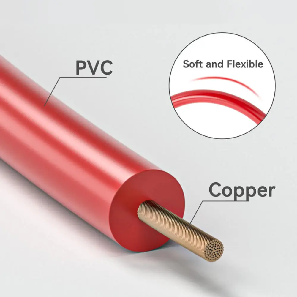 Flexible Multimeter Test Leads 4mm Banana Plug Wire Male To Male Connector Stable Signal Probe For Lab Electrician Tool