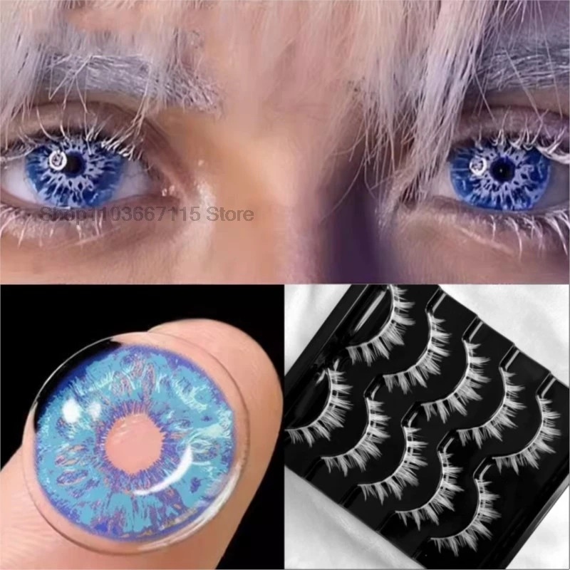 Jujutsu Kaisen Gojo Satoru rekwizyty do Cosplay soczewki okulary Prop Anime maska Cosplay metalowa rama okulary przeciwsłoneczne akcesoria do