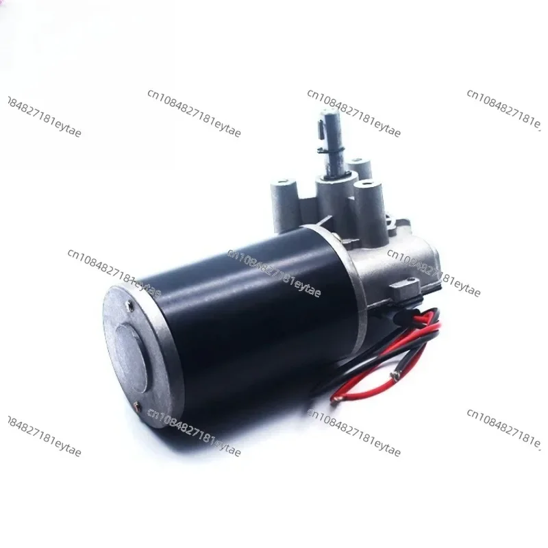 

12V miniature reduction brushed DC motor turbo worm gearbox large torque low noise small
