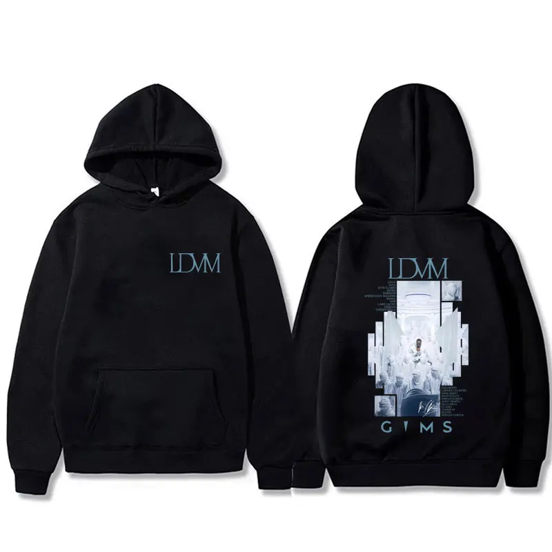 

Rapper Gims LES DERNIERES VOLONTES DE MOZART Album Graphic Hoodie Men Women Hip Hop Fashion Pop Music Hoodies Male Streetwear