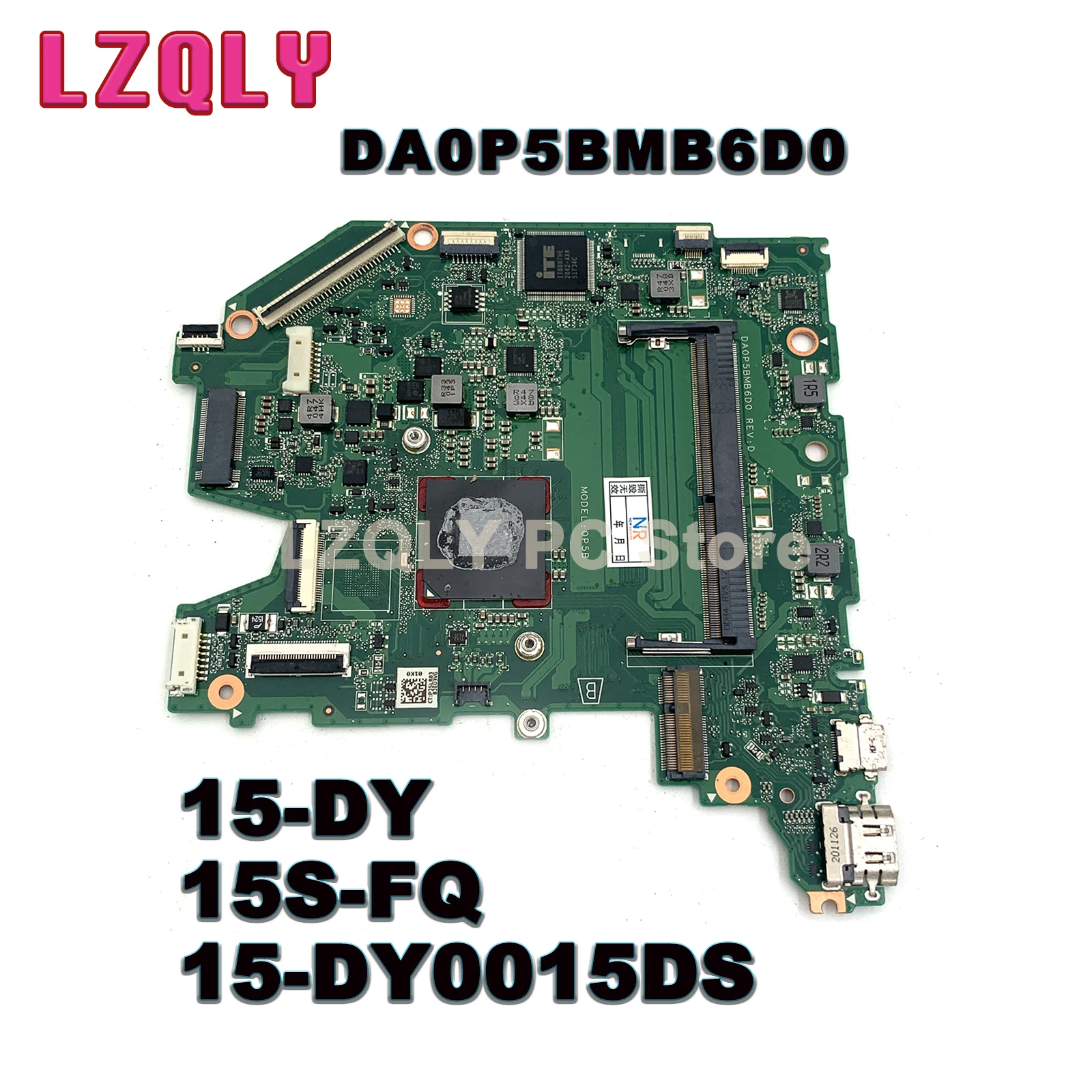 

For HP 15-DY 15S-FQ 15-DY0015DS Laptop Motherboard With Intel N4000 CPU DDR4 DA0P5BMB6D0 Mainboard 100% Full Tested