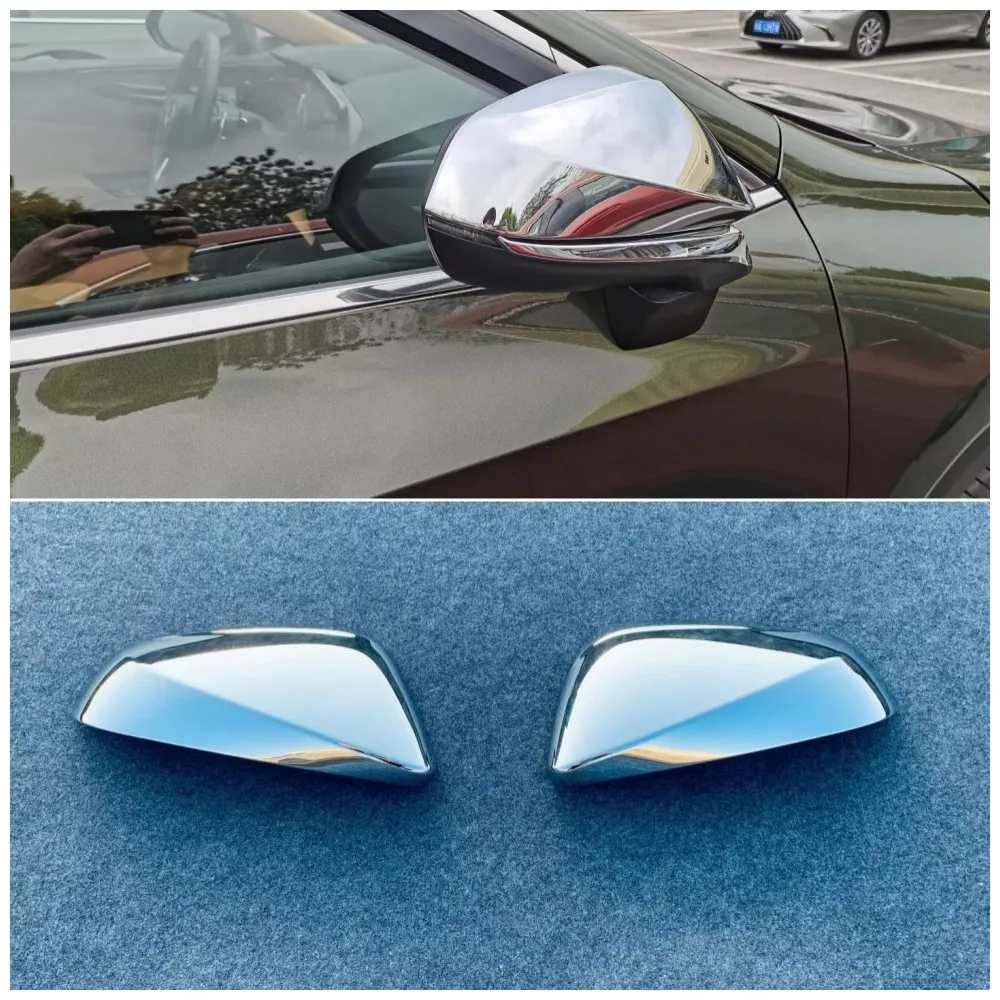 

For Lexus RX 350h 450h 500h 2023 2024 Accessories Side Door Rearview Turning Mirror Cover Frame Decoration Cover Trim Car Styli