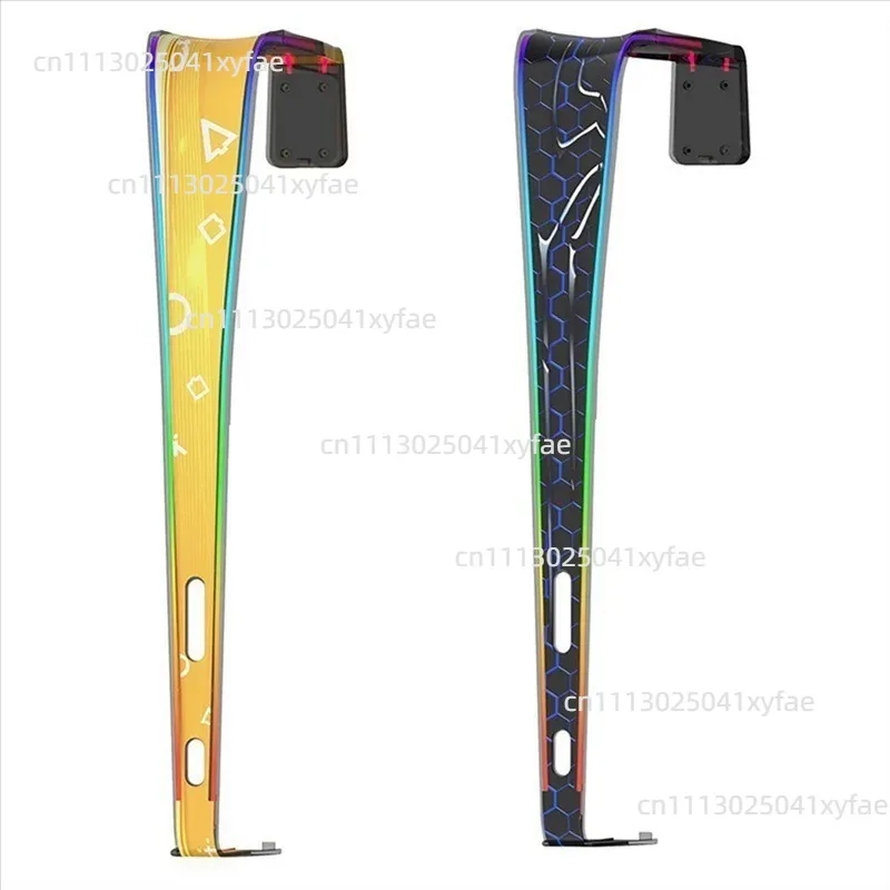 Dust Cover for PS5 Slim Digital & Disc Edition, with 9 RGB Light Effects