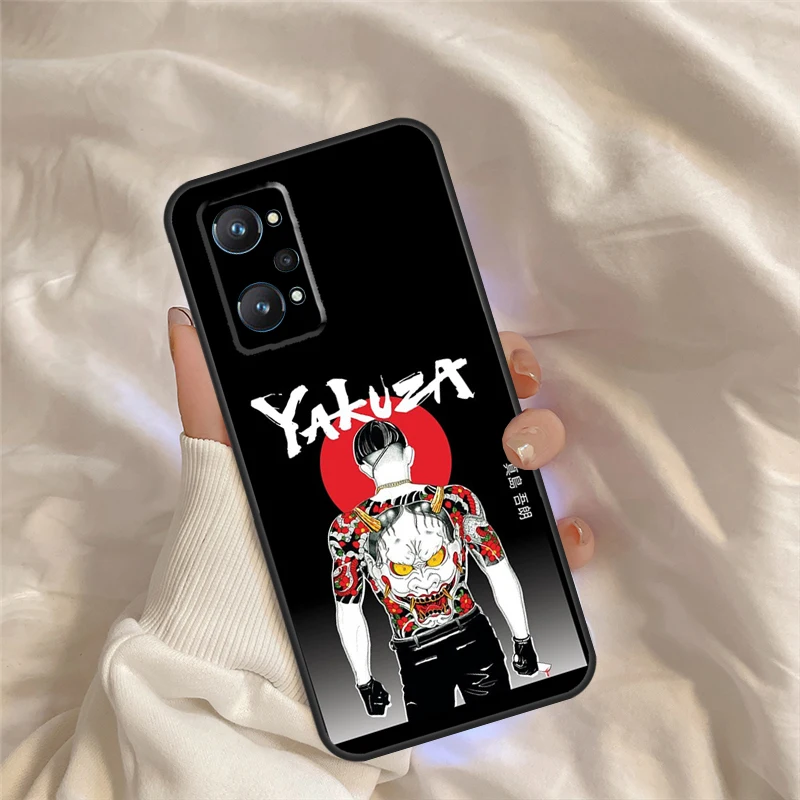 Japan Yakuza For Realme C55 C35 C33 C31 C30 C25 C21Y C15 C11 GT Neo 5 3 2 Realme 9 10 11 Pro Plus Case
