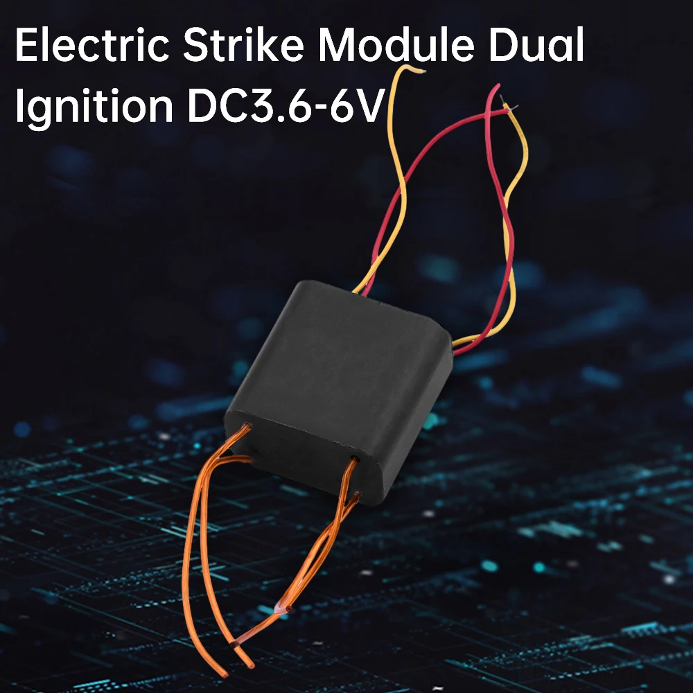 

DC3.6-6V Dual Arc High Voltage Generator Module Output 400KV 500KV 600KV Boost Step up Power Module High Voltage Generator