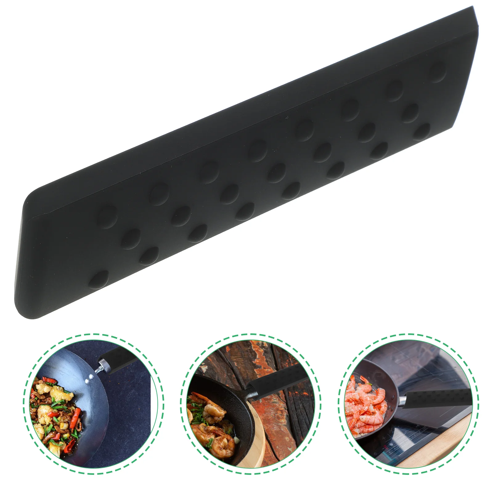 Pot Handle Insulation Sleeve Cookware Anti-scald Cover Holder Griddle Frying Pan for Anti-scalding Non-slip Metal