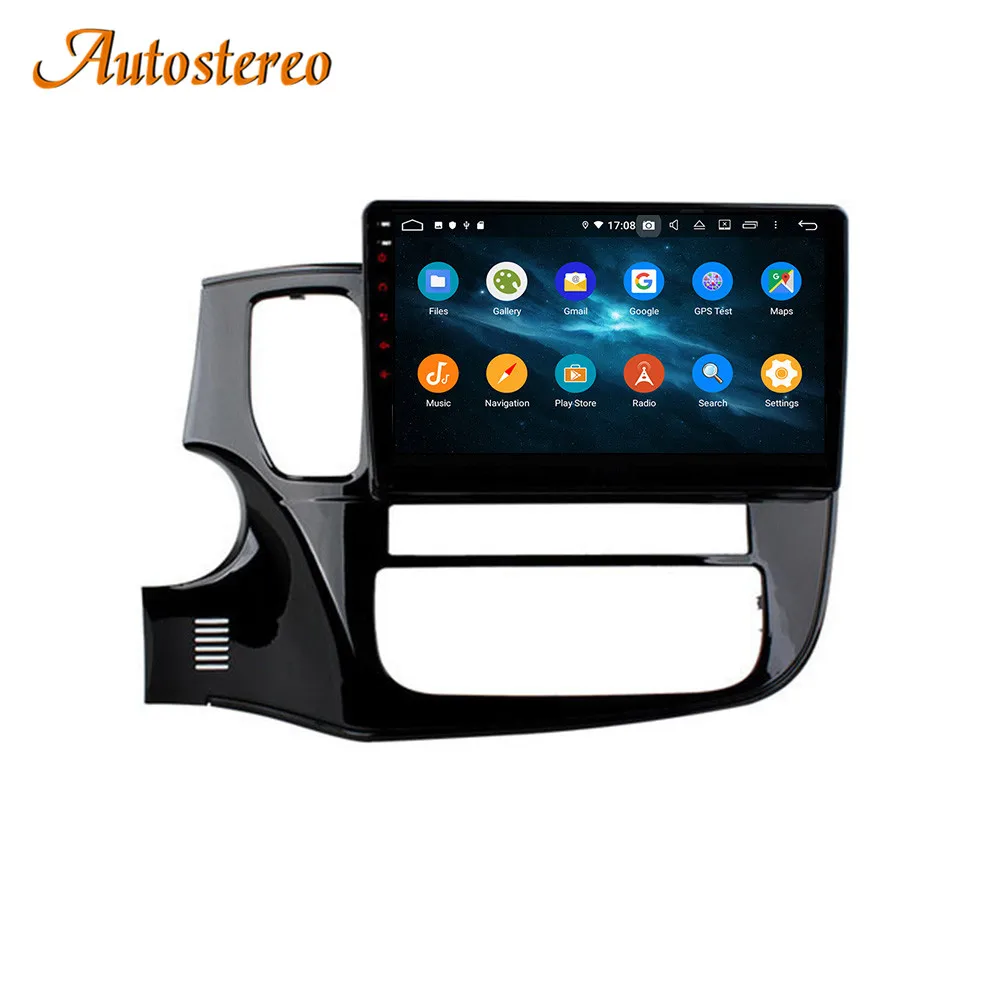 Wireless Carplay For Mitsubishi Outlander 2013+ Android 14 Car Radio GPS Navigation head Unit Tape Recorder Multimedia Player