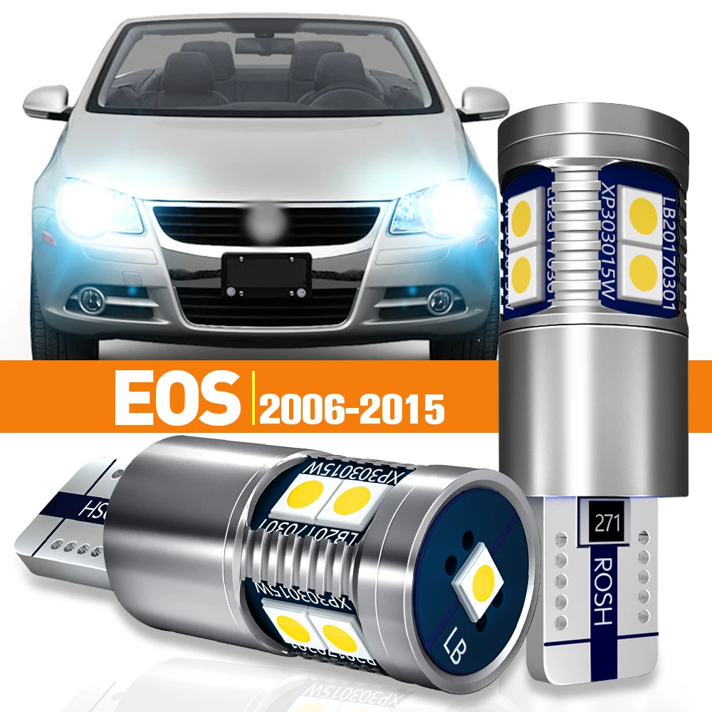 

2 шт. светодиодный габаритный фонарь для VW Volkswagen EOS 2006-2015 2007 2008 2009 2010 2011 2012 2013 2014 аксессуары лампа Canbus