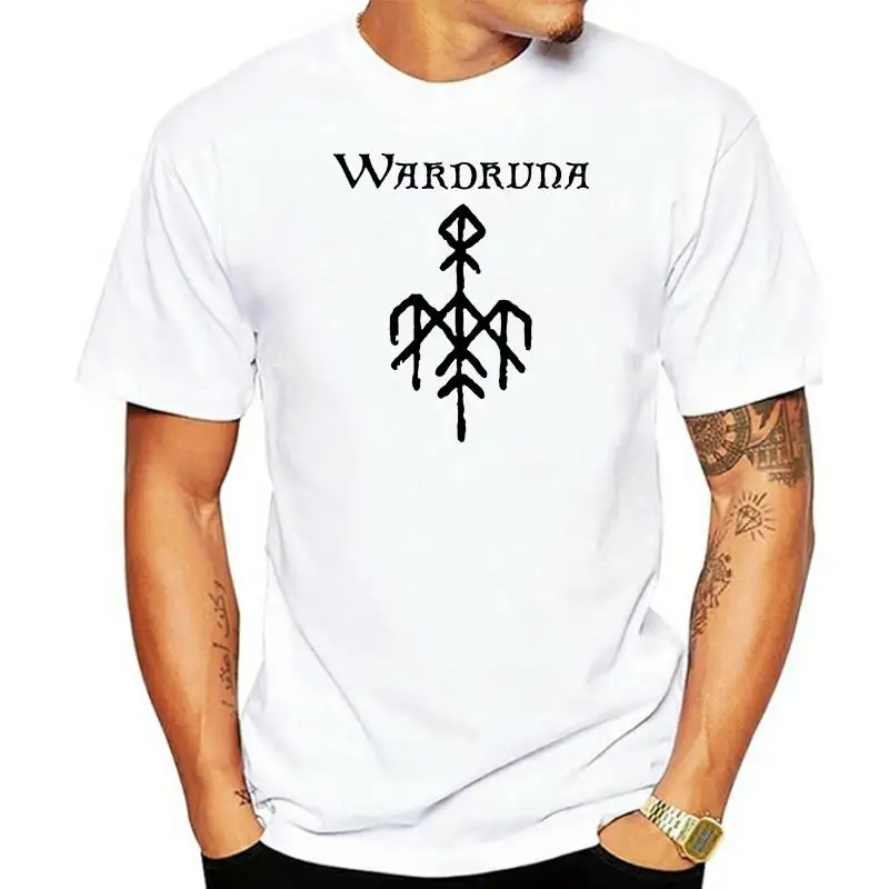 Wardruna Runaljod Ragnarok V3 White Black T Shirt Cotton All Sizes S 5Xl