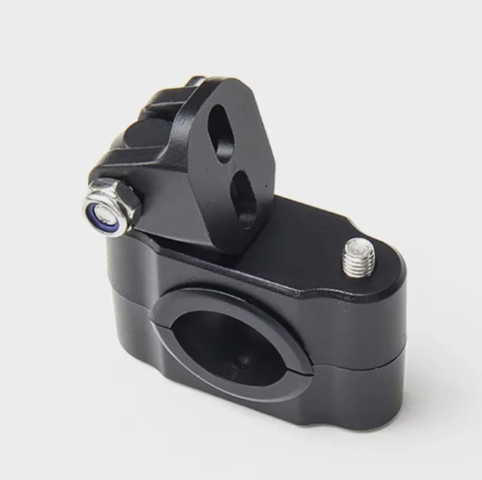 High Quality Rotatable Aluminum Alloy Motorcycle Tube Clamp Light Mounting Bracket（0170）