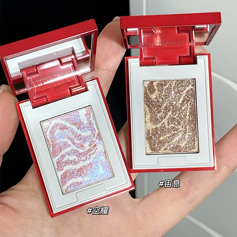 RED CHAMBER Waterlight Blush Lip Gloss Crema multiuso Perla Shimmer Ombretto Alto lucentezza Trucco per il contorno del viso Natale