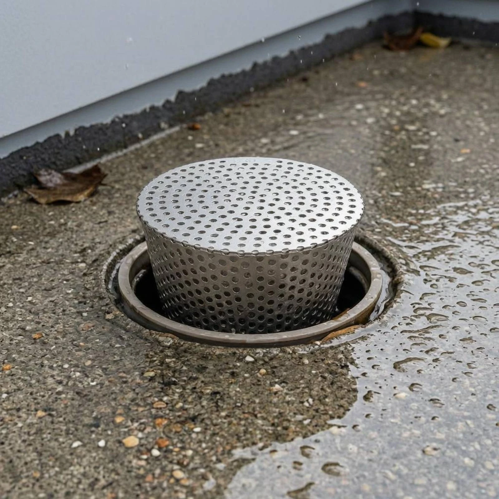 Conical Filter Net Drainage Stainless Steel Drain Filter Mesh Sink Strainer Sturdy Stainless Steel Drain Screen Easy to Clean