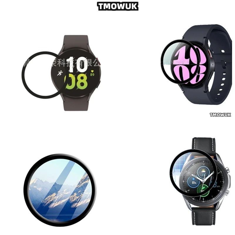 

Soft 3D Curved Film - Full Cover Protective For Samsung Galaxy Watch 4 5 6 7 Ultra FE PRO 47 44 43mm 40mm