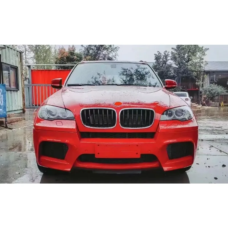 Spare Parts For CarsFront Rear Bumper Body Kit For 08-13 E70 X5 Update M Car PartBody Kit Retrofit Kitfacelift Conversion