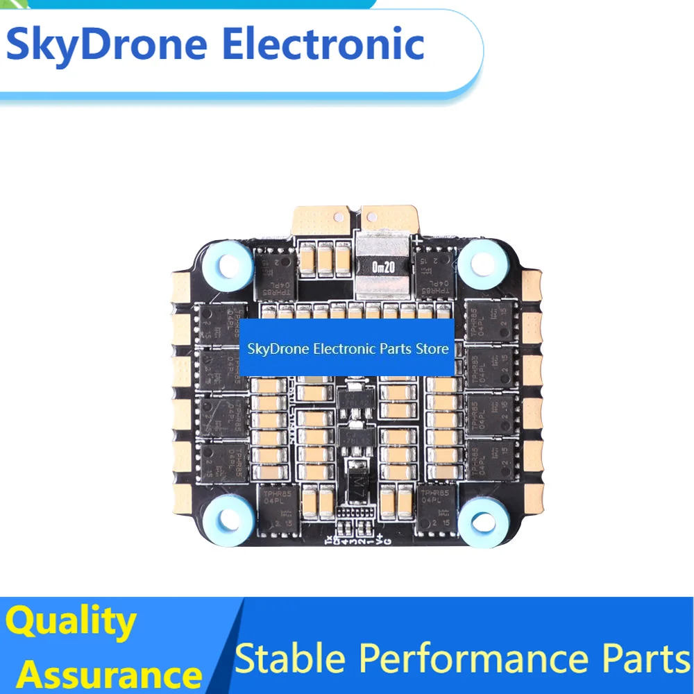 SkyDElT-MOTOR P60A V2 4IN1 ESC 3-6S BLHELI_32 DSHOT2400 128KHZ PWM Cinematic Long Range 5-7\