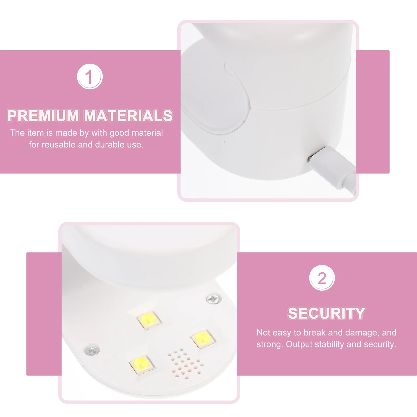 1 مجموعة صغيرة تصميم مسمار مصباح لصالون قسط مانيكير مجفف ضوء للأظافر هلام البولندية علاج المدمجة مسمار أداة فنية