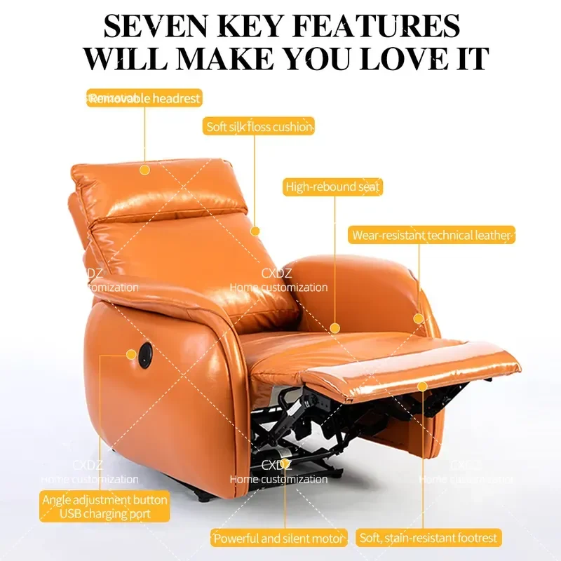 Beauty salon reclining sofa manicure multi-functional electric sofa chair hair salon barber shop beauty shop sofa wholesale