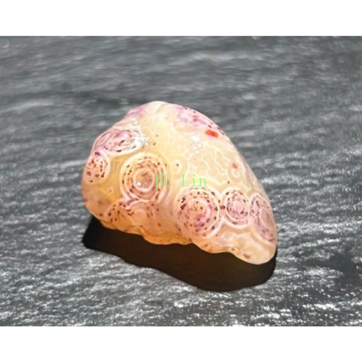 Gift Stone Candy Agate Gemstones,Vial Set, 10-15mm Natural, Genuine Stone, Rock Collection.Candy Agate