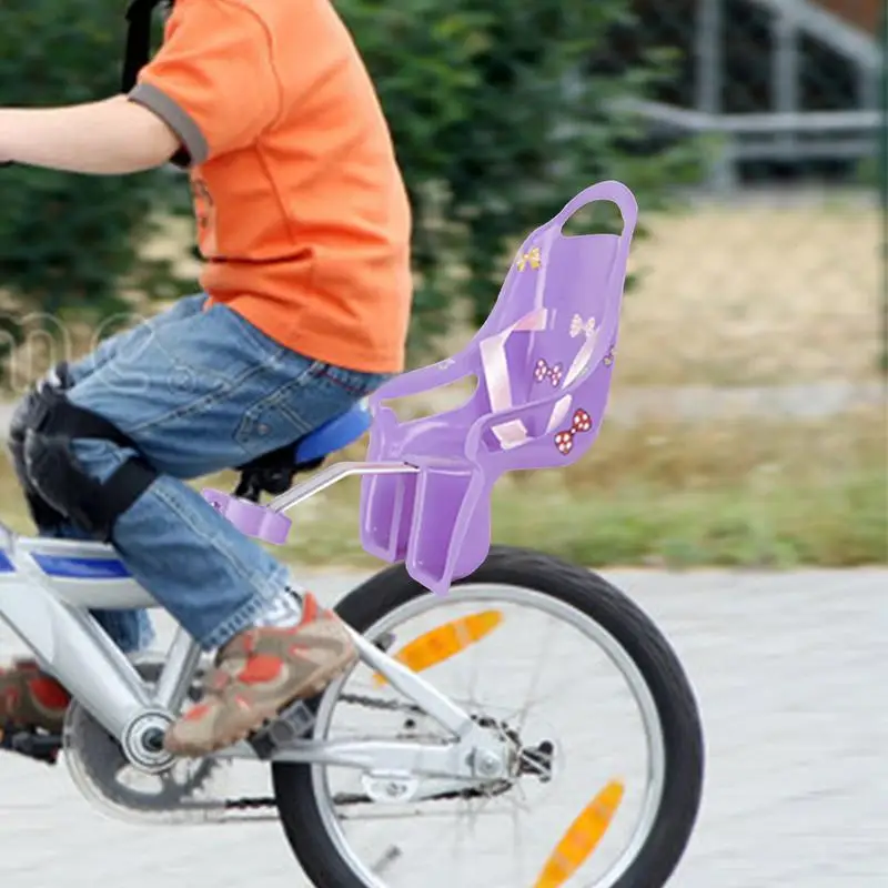 女の子のための装飾的な自転車シート,ステッカー付きチェア,アクセサリー,ぬいぐるみ