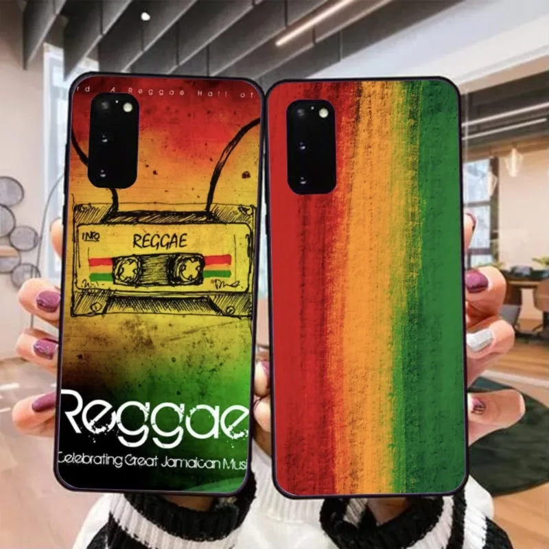 Reggae Music Mobile Phone Case for Realme GT 2 9i 8i 7i Pro X50 X2 C35 C21 C20 C11 C3 Black Soft Phone Cover Funda