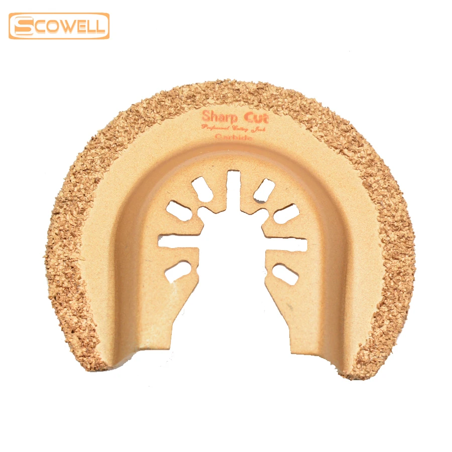 Oscilante Saw Blade para Renovação, Tungsten Carbide Gris, Ferramenta Multimaster Power, Tile Grout Removal Eater, YG8