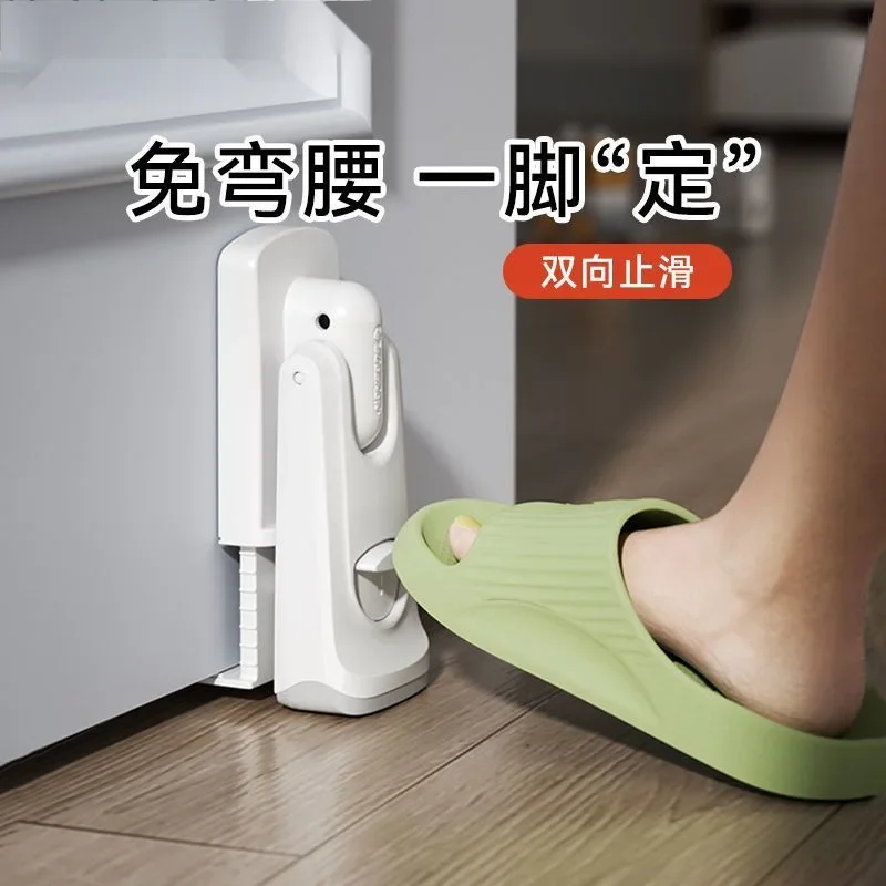 Excellent Door Stop Door Blown Closed By Wind Limit Ventilation Hand Card Holder Wedge Plug Bidirectional Door Blocker Hardware