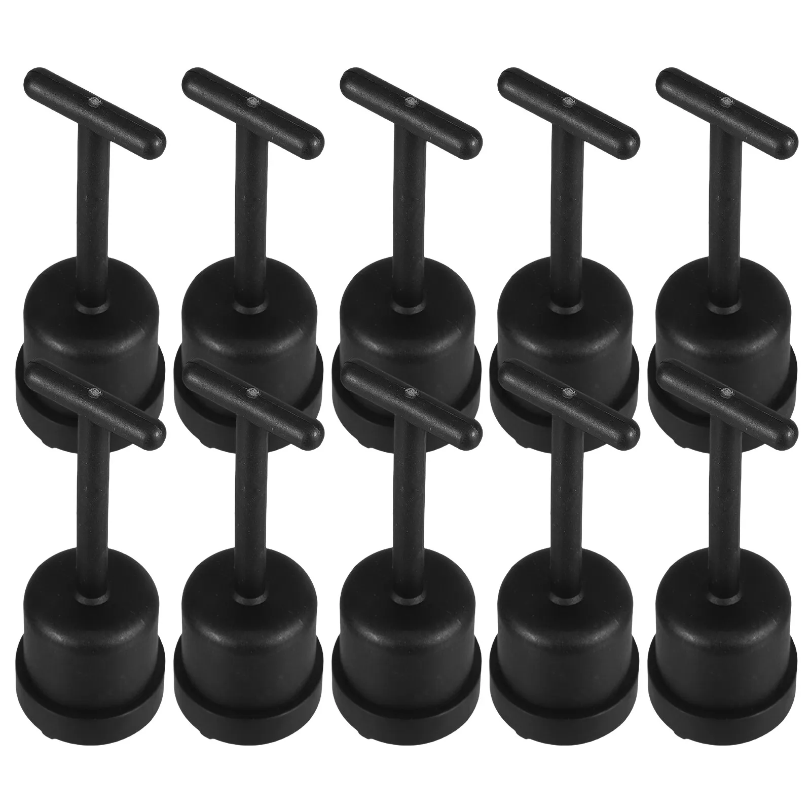 10Pcs Plastic Wrench G9 Lamp Holder Socket Tool Hexagonal T-Type Sleeve Easy Removal Light Fixture Ring Tool for Home Office