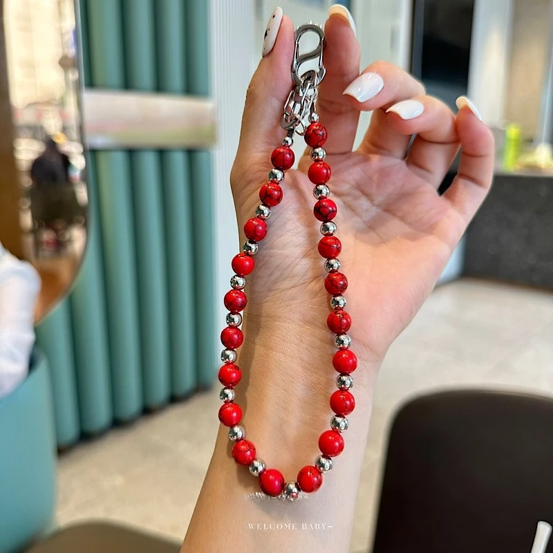 

Niche Fashion Mobile Phone Straps Stylish Chains Affordable Luxury Pearl Lanyards Key Rings Premium Pendants Phone Chain Lanyard