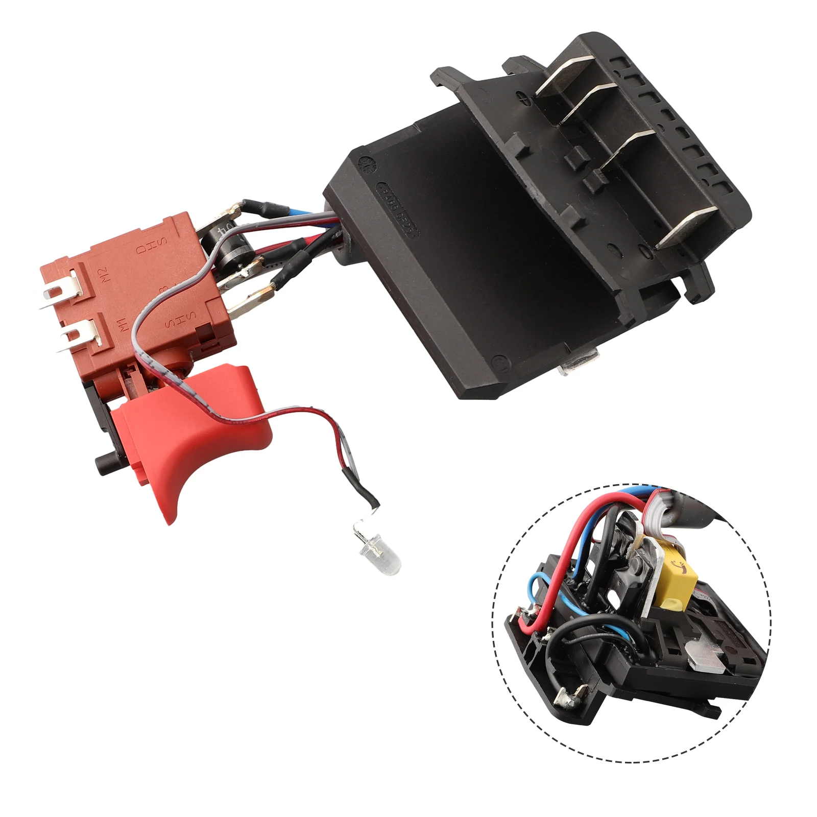 

GDS18V-LI Switch Cordless Wrench Switch Brand New Unused For GDR GDS GDX 18V-LI Cordless Wrench Switch Replacement