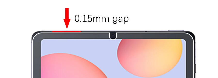 2PCS gehärtetes Glas Displayschutzfolie für Samsung Galaxy Tab S8 Ultra Plus S6 Lite S7 Fe A7 Lite A8 S9 A9 Tablet Zubehör Film – Detail 4