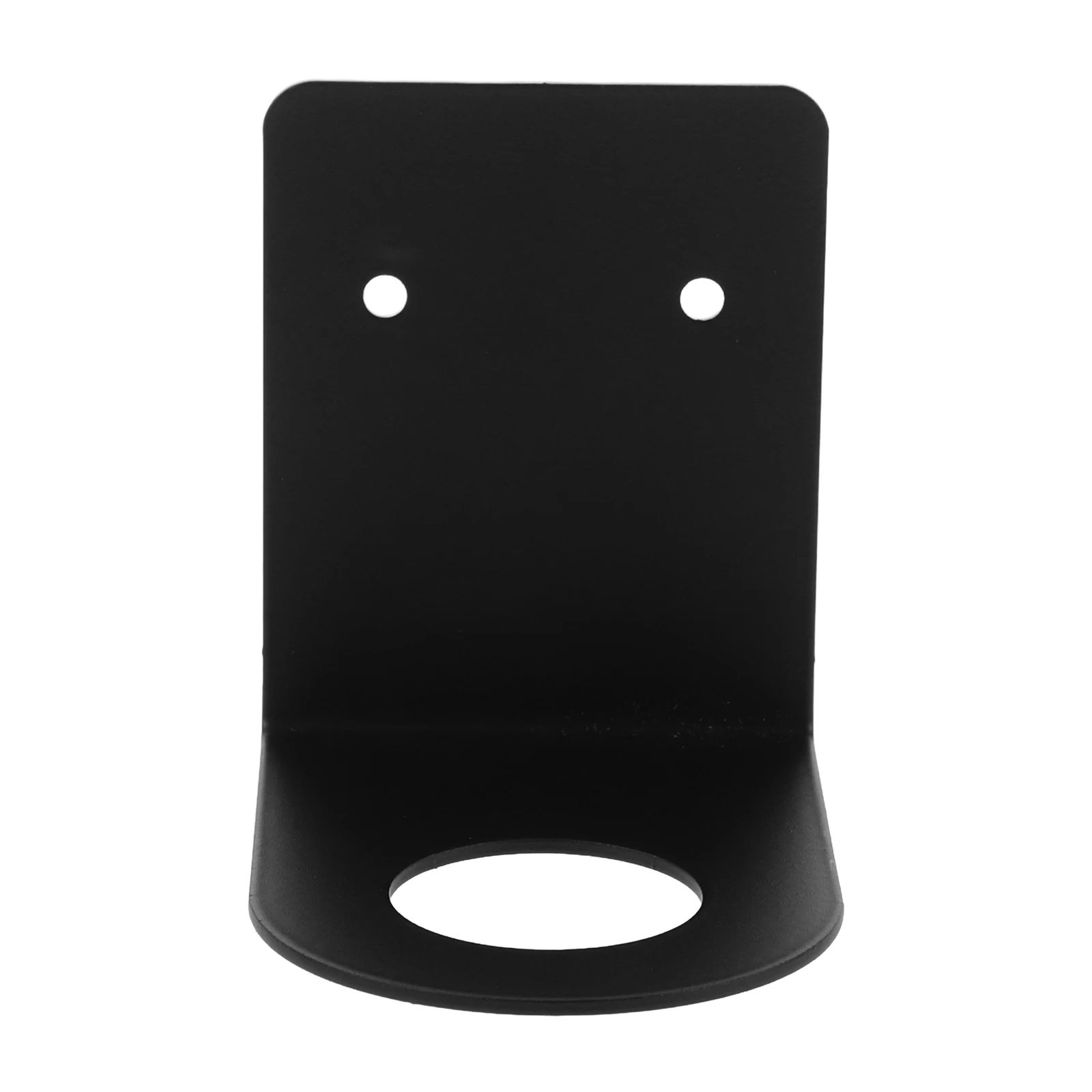 

Wall Mounted Shampoo Soap Dispenser Holder Rack Black Bathroom Hook Shower Gel Bottle Storage Solution Stainless Steel