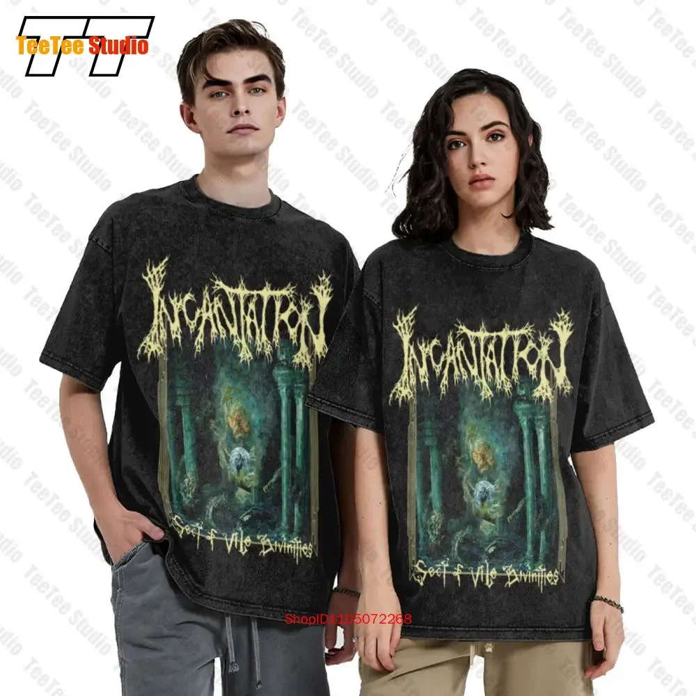 Incantation 'Sect Of Vile Divinities' Vintage Oversized T-Shirt SNCR