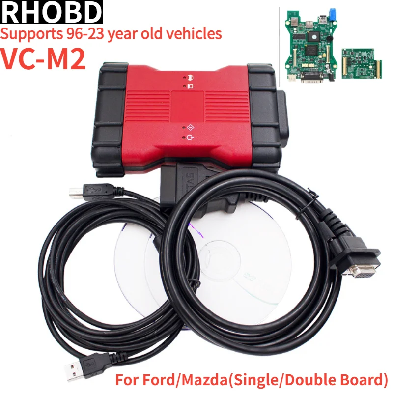 Top VCM2 for Ford Original Full Chip IDS V121 Multi-language Car Diagnostic Scanner VCM2 for Mazda Professional Diagnostic Tools