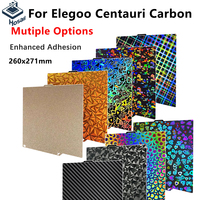 260x271 Build Plate For Elegoo Centauri Carbon Plate Smooth PEI PEO PET for Centauri Carbon 3D Printer Heatbed Build Plate