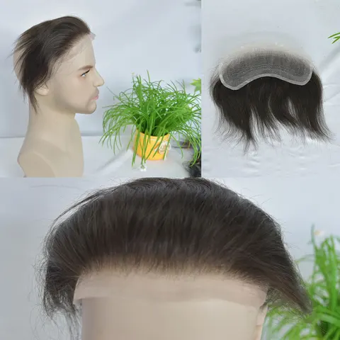 ESEEWIGS Швейцарское кружевное тупе из европейских волос 4x18 см