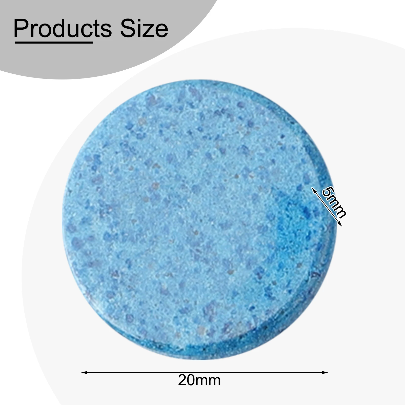 

6pcs And Practical Effervescent Tablets Wiper Fine Thoroughly Dissolved High Quality For All Metal