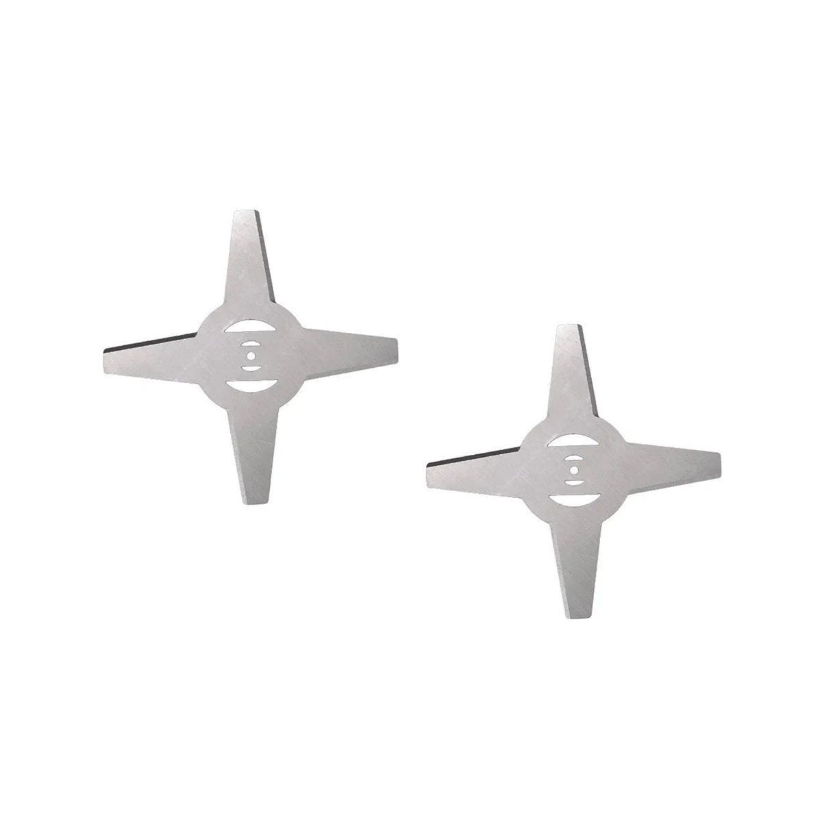 2Pcs 15CM 4-Tooth Universal Blade Electric Lithium Battery Mower Accessories Rechargeable Lawn Mower Mower Blade