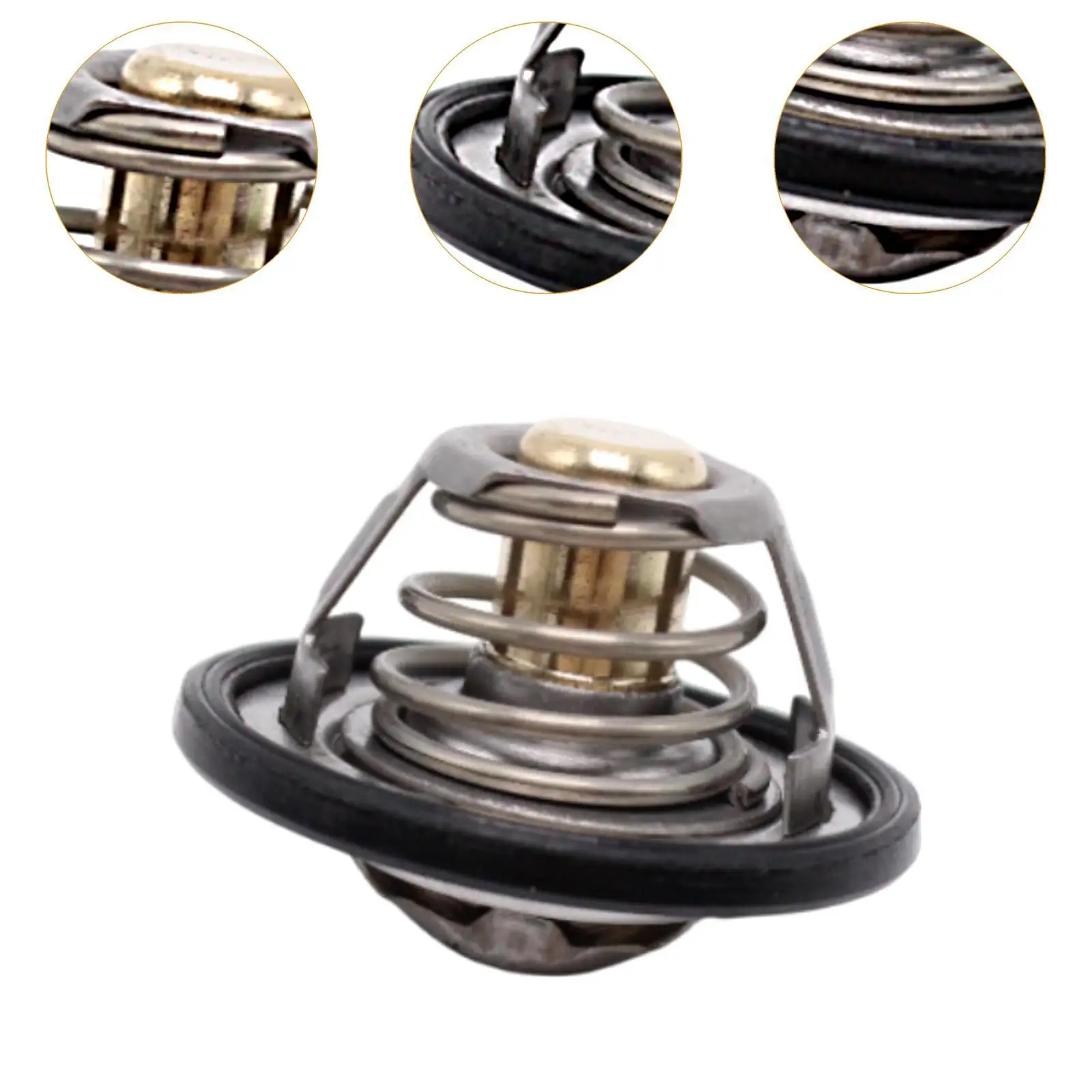 160f منظم حرارة مبرد المحرك عالي الأداء جهاز التحكم في درجة الحرارة ترموستات المحرك العالمي لتبريد السيارات #5