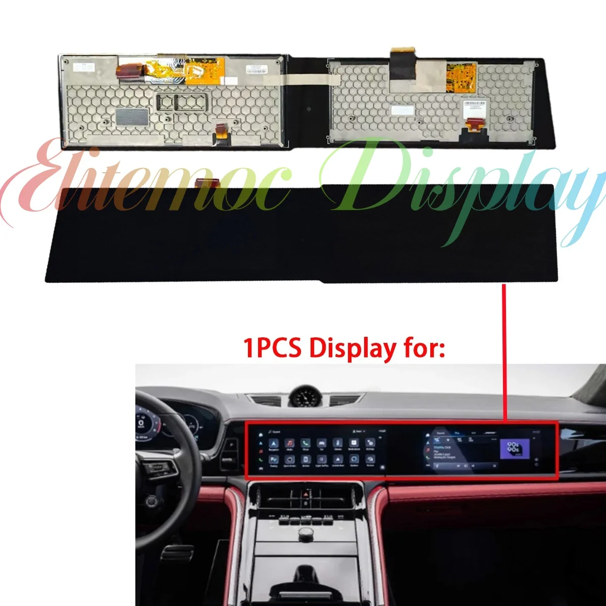 9Y1.919.599.F LCD Display Replacement For Porsche Cayenne 2024 2025 Navigation Screen
