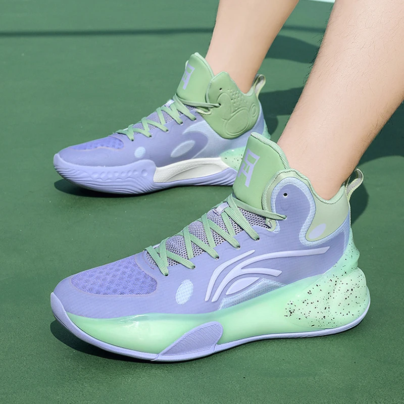 New Basketball Shoes Men Top Quailty Sport Shoes Waterproof Athletic Shoes Women Lightweight Cushioning Sneakers Size 36-45