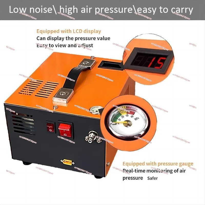 Car 12 volt high pressure air pump 30mpa electric pump air compressor