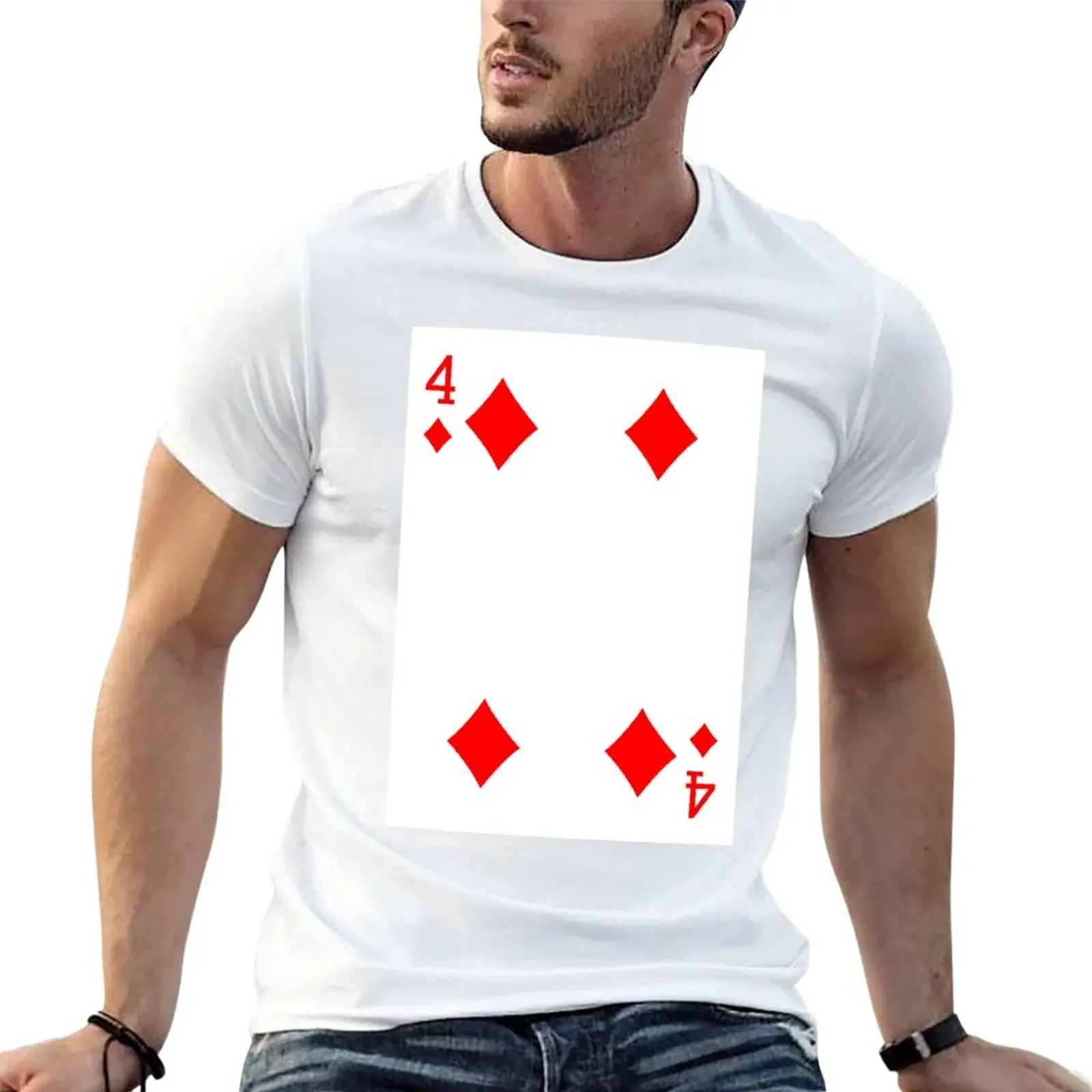 New DIAMONDS - FOUR T-Shirt shirts graphic tees sports fan t-shirts sweat shirt plus size tops t shirt for men