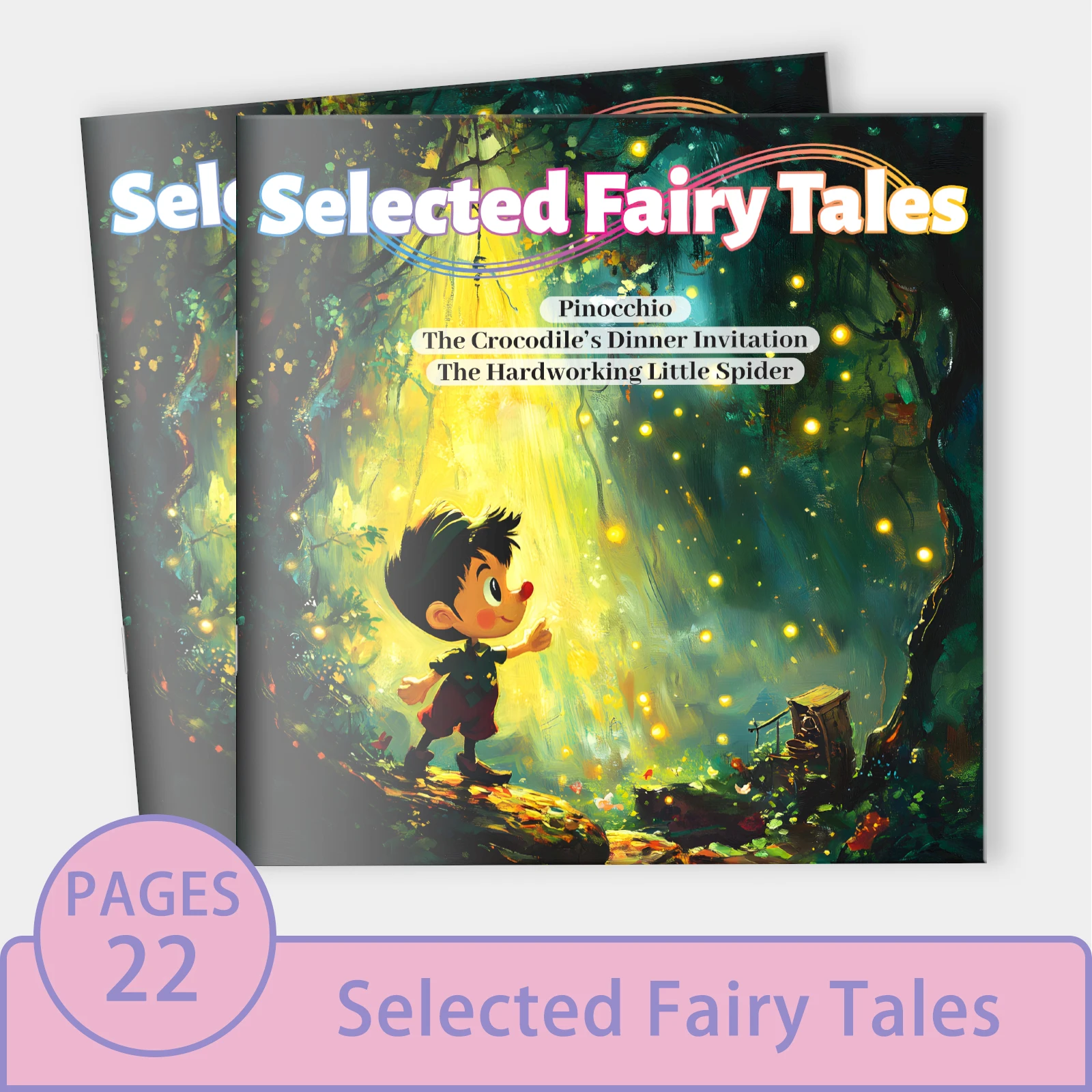 

Pinocchio - Honesty, Adventure - Picture Book Classic Children's Book for Bedtime Stories