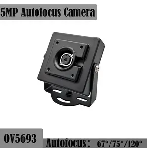 Bilashmart Wide View Angle 120 Degree Autofocus 5MP CMOS OV5693 PC Webcam HD 2K UVC Plug and Play USB Camera Windows Linux Mac Android