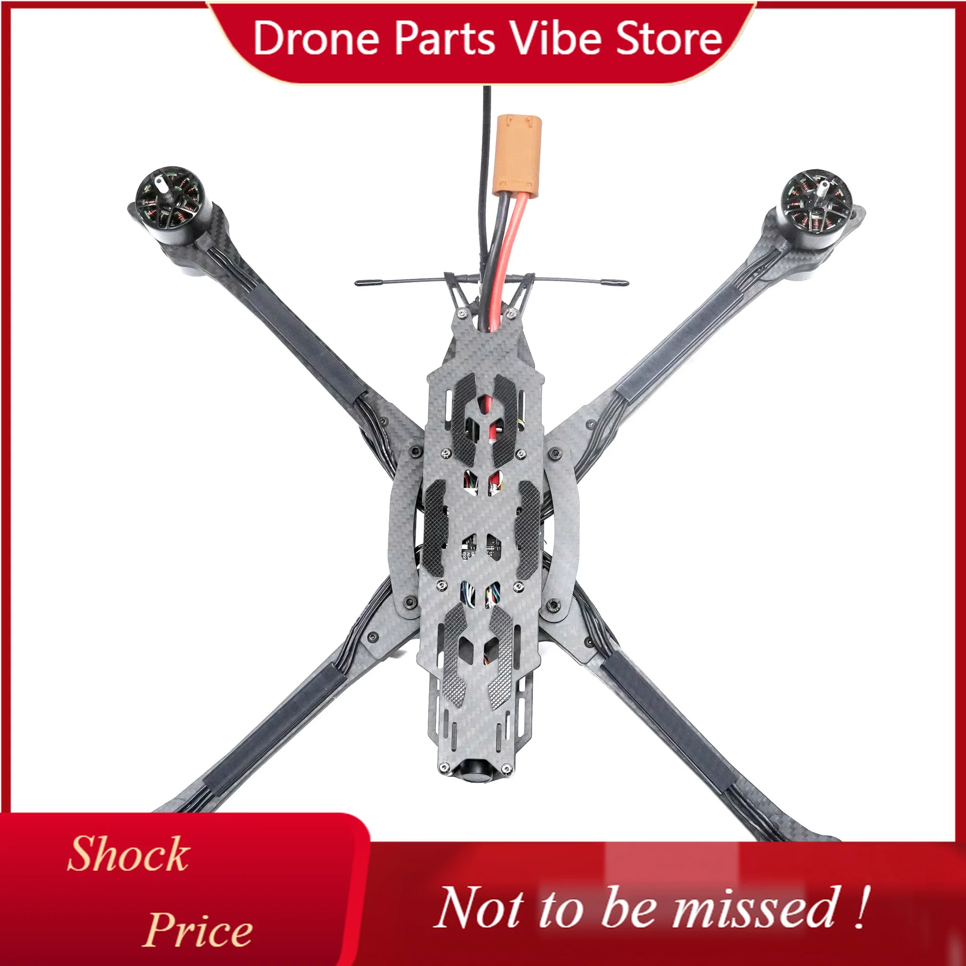 

Гоночный дрон FPV DP 10 дюймов X8 с дальним радиусом действия, передачей изображения высокой четкости 5.8G, длительным временем полета и возможностью перевозки тяжелых грузов 5-7 кг